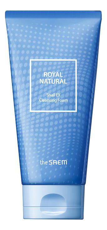 Пенка для умывания с муцином улитки Royal Natural Snail EX Cleansing Foam 150мл