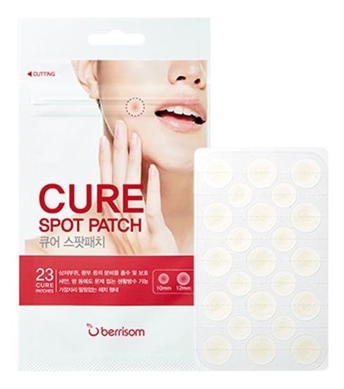 

Патчи для проблемной кожи лица Cure Spot Patch 23шт
