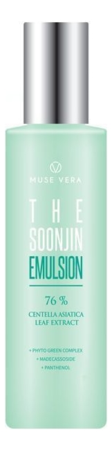 

Успокаивающая эмульсия с экстрактом центеллы азиатской Muse Vera The Soonjin Emulsion 200мл