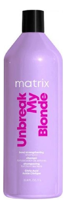 

Шампунь для укрепления волос Total Results Unbreak My Blonde Strengthening Shampoo: Шампунь 1000мл, Шампунь для укрепления волос Total Results Unbreak My Blonde Strengthening Shampoo