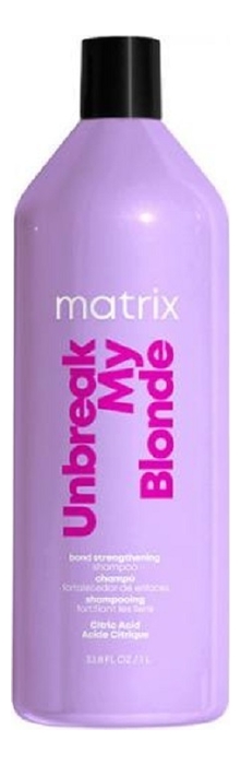 Шампунь для укрепления волос Total Results Unbreak My Blonde Strengthening Shampoo: Шампунь 1000мл кондиционер для укрепления волос total results unbreak my blonde strengthening conditioner кондиционер 1000мл