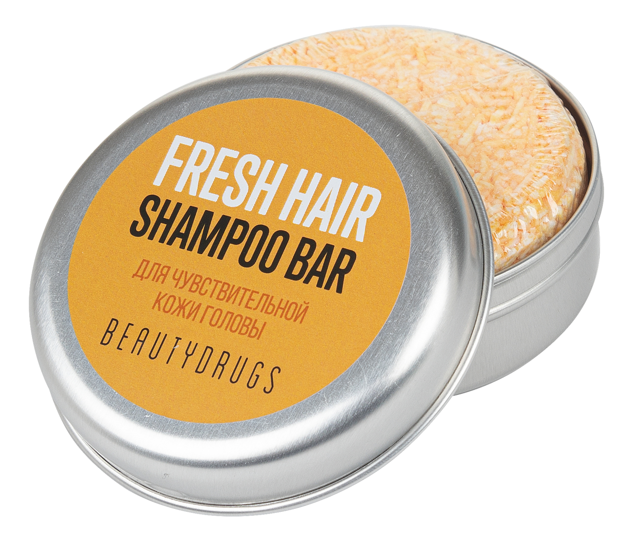

Твердый шампунь для чувствительной кожи головы Fresh Hair Shampoo Bar 55г