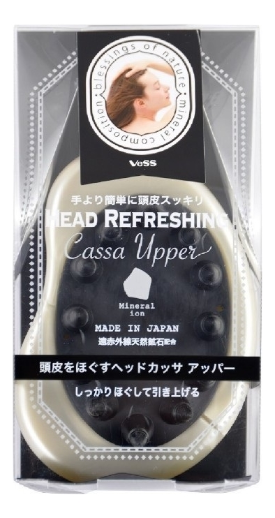 

Массажер для кожи головы с природными минералами Head Refreshing Cassa Upper 302916