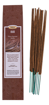 Ароматические палочки Агарвуд Oud Flora Incense Sticks 10шт