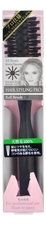 VESS Профессиональная круглая щетка для укладки волос из натуральной щетины Hair Styling Pro Roll Brush