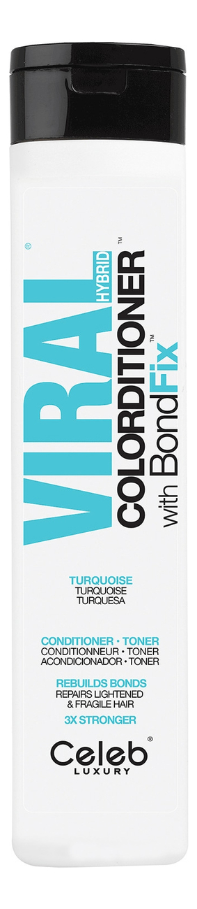 

Тонирующий кондиционер для волос Viral Colorditioner With BondFix 244мл: Turquoise, Тонирующий кондиционер для волос Viral Colorditioner With BondFix 244мл