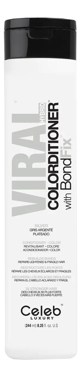 цена Тонирующий кондиционер для волос Viral Colorditioner With BondFix 244мл: Silver