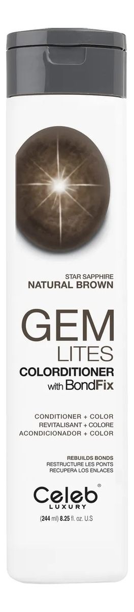 

Тонирующий кондиционер для волос корректирующий цвет Gem Lites Flawless Colorditioner With BondFix 244мл: Star Sapphire, Тонирующий кондиционер для волос корректирующий цвет Gem Lites Flawless Colorditioner With BondFix 244мл