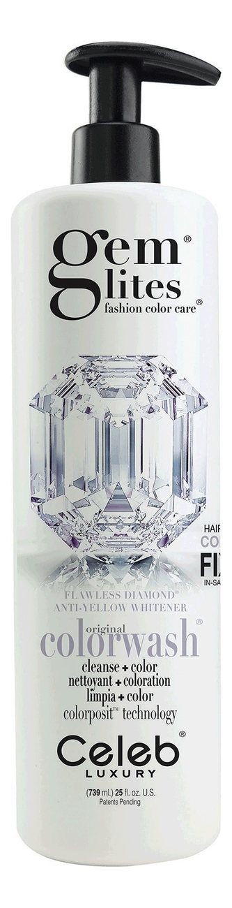 Шампунь для яркости цвета волос Gem Lites Shampoo 739мл: Flawless Diamond