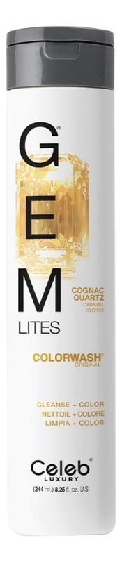 Шампунь для яркости цвета волос Gem Lites Shampoo 244мл: Cognac Quartz