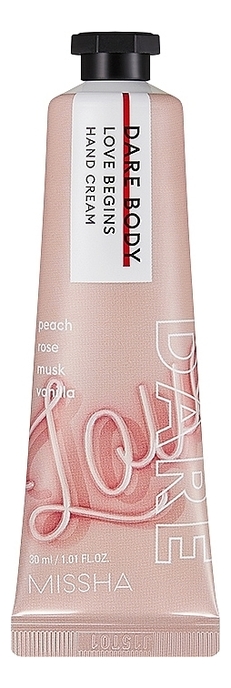 Крем для рук Dare Body Hand Cream Love Begins 30мл