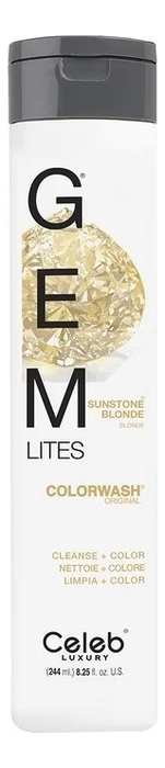 Шампунь для яркости цвета волос Gem Lites Shampoo 244мл: Sunstone Blonde