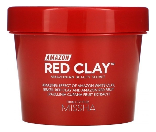 

Маска для очищения пор Amazon Red Clay Pore Mask 110мл