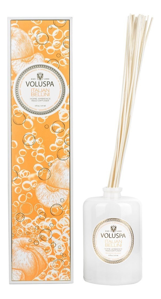 

Аромадиффузор Italian Bellini (итальянский беллини): диффузор 177мл, Аромадиффузор Italian Bellini (итальянский беллини)