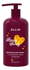 OLLIN Professional Шампунь для волос с экстрактами манго и ягод асаи Beauty Family 500мл