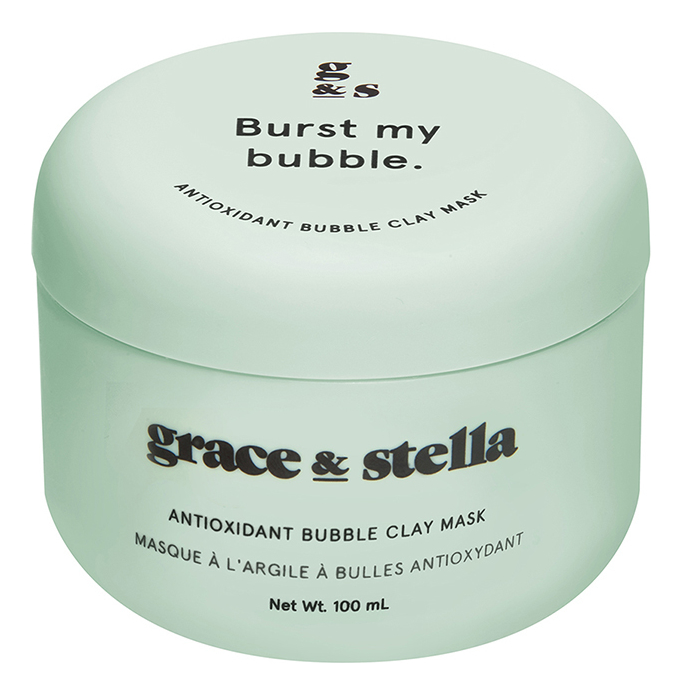 Купить Антиоксидантная пузырьковая маска для лица с глиной Antioxidant Bubble Clay Mask 100мл, Grace and Stella