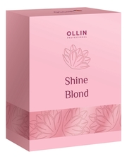 OLLIN Professional Набор для светлых и блондированных волос Shine Blond (шампунь 300мл + кондиционер 250мл + масло 50мл)