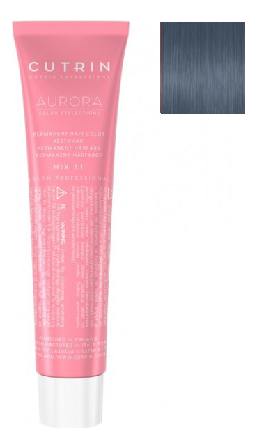 

Крем-краска для волос Aurora Color Reflections Metallic 60мл: 7S Серебро, Крем-краска для волос Aurora Color Reflections Metallic 60мл