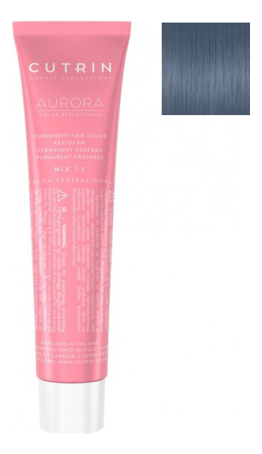 

Крем-краска для волос Aurora Color Reflections Metallic 60мл: 8S Серебристый блонд, Крем-краска для волос Aurora Color Reflections Metallic 60мл
