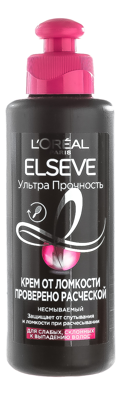 Несмываемый крем для волос Ультра прочность Elseve 200мл