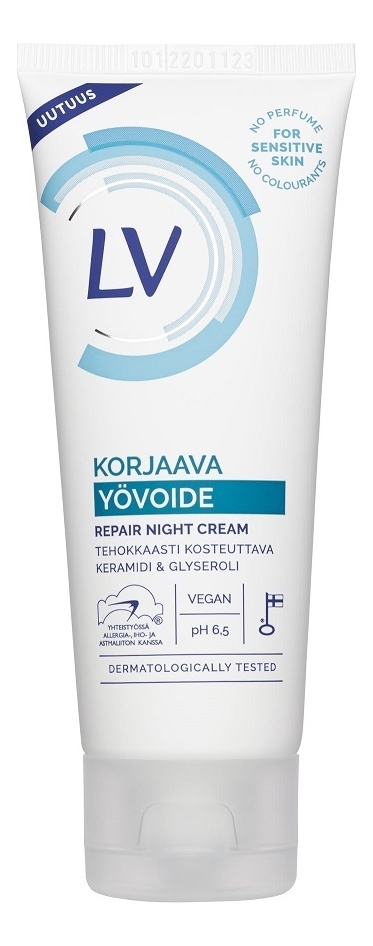 

Ночной восстанавливающий крем для лица Korjaava Yovoide 60мл