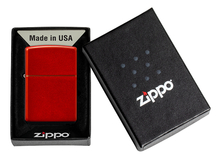 Zippo Зажигалка бензиновая Classic Metallic Red 49475