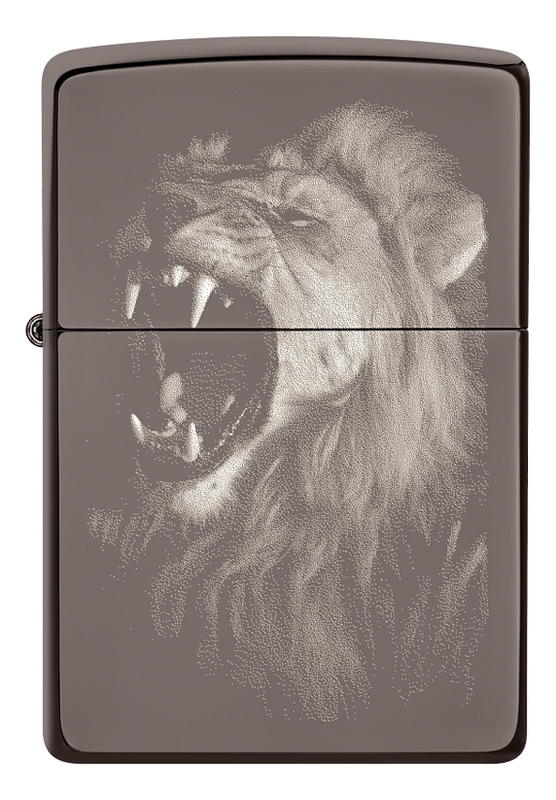 

Зажигалка бензиновая Lion Design Black Ice 49433