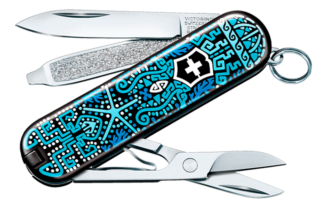 Нож-брелок Classic Ocean Life 58мм, 7 функций 0.6223.L2108 от Randewoo