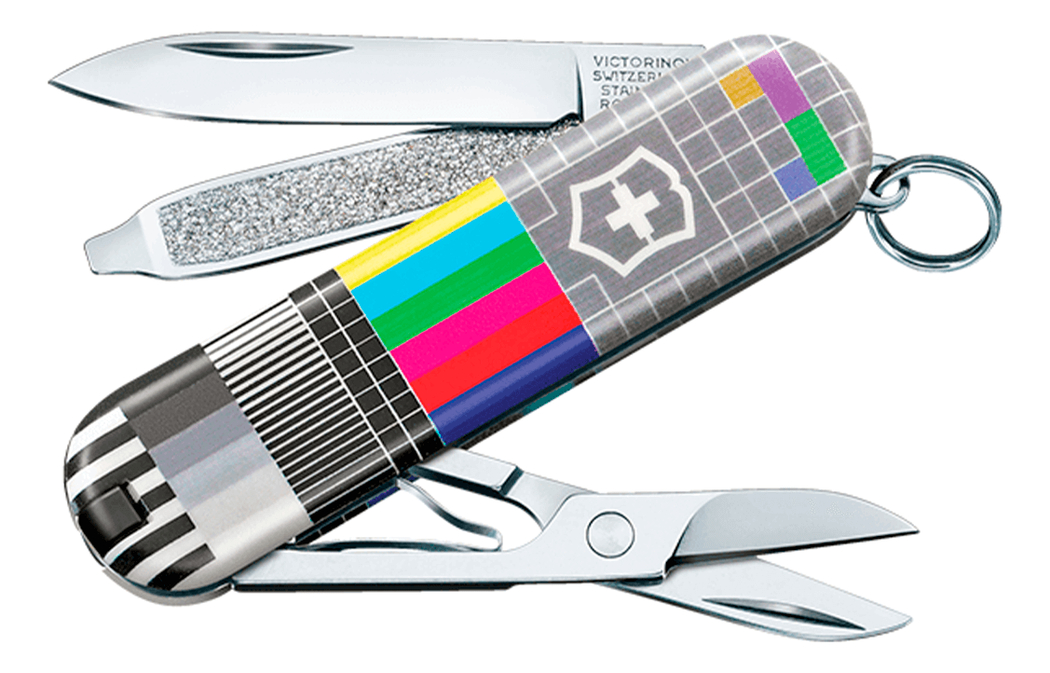 

Нож-брелок Classic Retro TV 58мм, 7 функций 0.6223.L2104