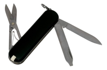 Victorinox Нож-брелок Classic SD Colors Dark Illusion 58мм, 7 функций 0.6223.3G