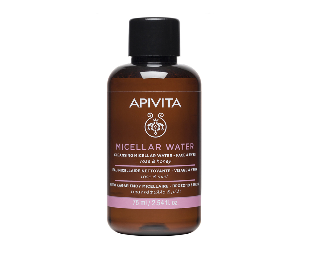 

Очищающая мицеллярная вода для лица и глаз Cleansing Micellar Water Face & Eyes Rose & Honey: Мицеллярная вода 75мл, Очищающая мицеллярная вода для лица и глаз Cleansing Micellar Water Face & Eyes Rose & Honey