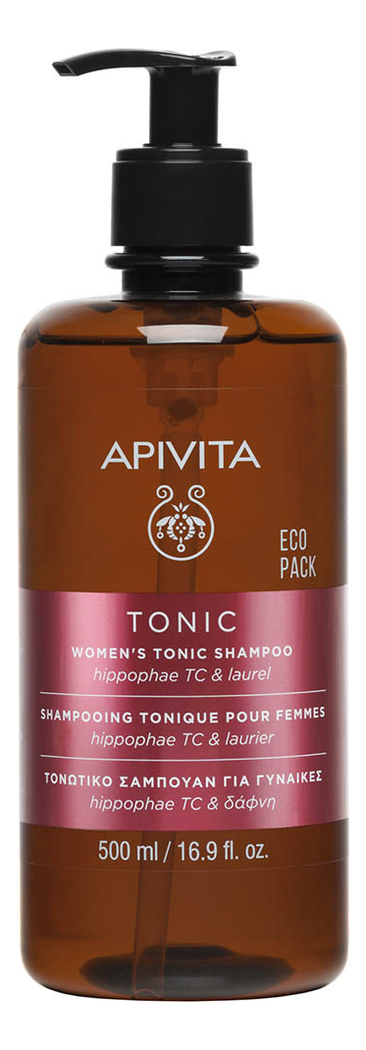 

Тонизирующий шампунь против выпадения волос для женщин Women's Tonic Shampoo With Hippophae TC & Bay Laurel: Шампунь 500мл, Тонизирующий шампунь против выпадения волос для женщин Women's Tonic Shampoo With Hippophae TC & Bay Laurel