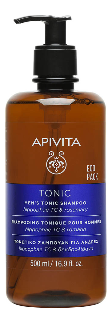 Тонизирующий шампунь против выпадения волос для мужчин Men's Tonic Shampoo Hippophae TC &amp; Rosemary: Шампунь 500мл от Randewoo