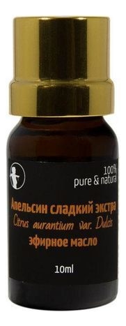 Эфирное масло Апельсин сладкий экстра Citrus Aurantium Var. Dulcis: Масло 10мл