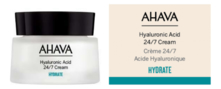 AHAVA Крем для лица с гиалуроновой кислотой Hyaluronic Acid 24/7 Cream 50мл