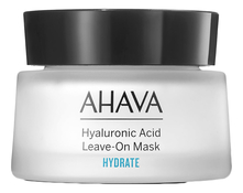 AHAVA Несмываемая маска для лица с гиалуроновой кислотой Hyaluronic Acid Leave-On Mask 50мл