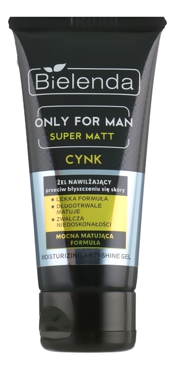 Увлажняющий гель против блеска кожи Only For Men Super Mat Moisturizing Anti-Shine Gel 150мл от Randewoo