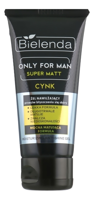 

Увлажняющий гель против блеска кожи Only For Men Super Mat Moisturizing Anti-Shine Gel 150мл