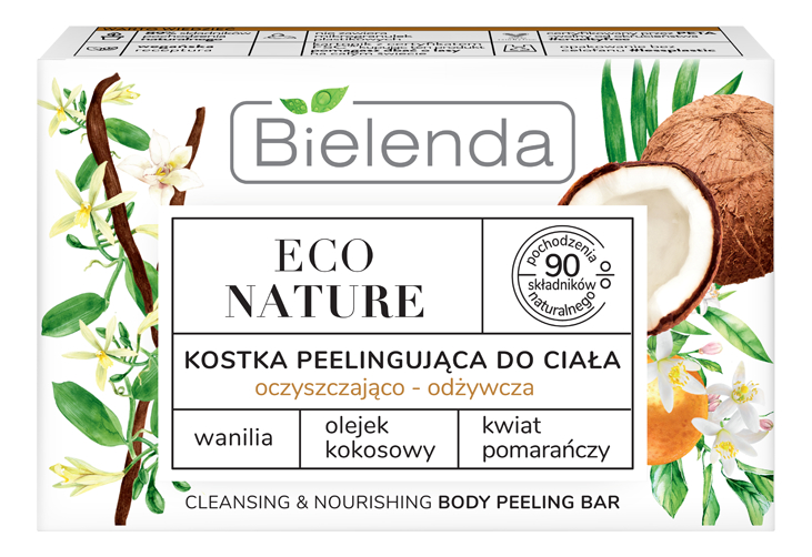 Мыло-скраб для тела Кокос Eco Nature Body Peeling Bar 80г