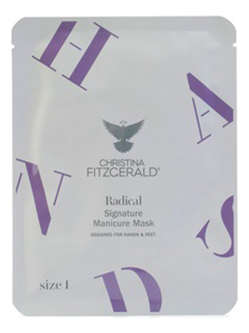 

Маска-перчатки для рук с экстрактом ламинарии и аниса Radical Signature Manicure Mask 20шт: Размер 1, Маска-перчатки для рук с экстрактом ламинарии и аниса Radical Signature Manicure Mask 20шт