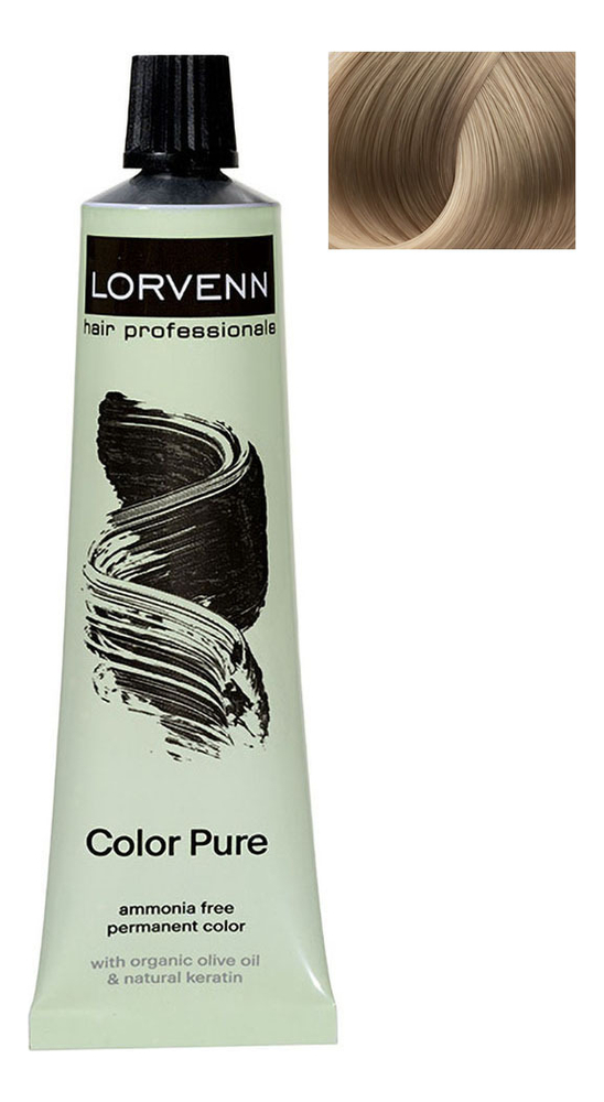 

Безаммиачная краска для волос Color Pure 50мл: 10.81 Very Very Light Blond Pearl Ash, Безаммиачная краска для волос Color Pure 50мл