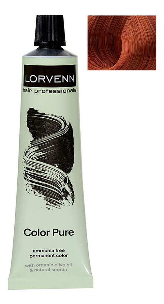 

Безаммиачная краска для волос Color Pure 50мл: 7.45 Blond Copper Mahogany, Безаммиачная краска для волос Color Pure 50мл