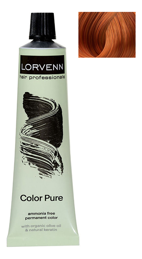 

Безаммиачная краска для волос Color Pure 50мл: 8.43 Light Blond Copper Golden, Безаммиачная краска для волос Color Pure 50мл