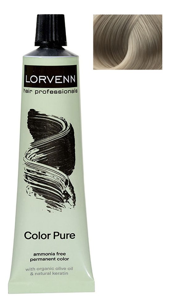 

Безаммиачная краска для волос Color Pure 50мл: 9.89 Very Light Blond Pearl, Безаммиачная краска для волос Color Pure 50мл