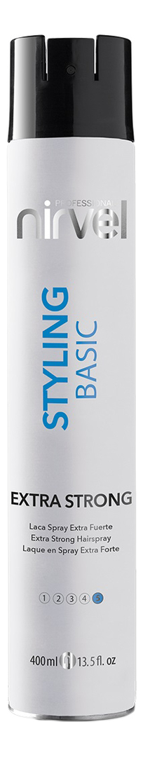 Купить Лак для волос экстрасильной фиксации Styling Basic Extra Strong 400мл, Nirvel Professional