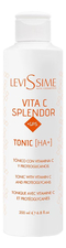 Levissime Тоник для лица с витамином С и растительными протеогликанами VITA C Splendor + GPS Tonic [HA+] 200мл