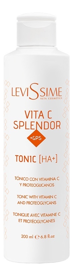 Тоник для лица с витамином С и растительными протеогликанами VITA C Splendor + GPS Tonic [HA+] 200мл