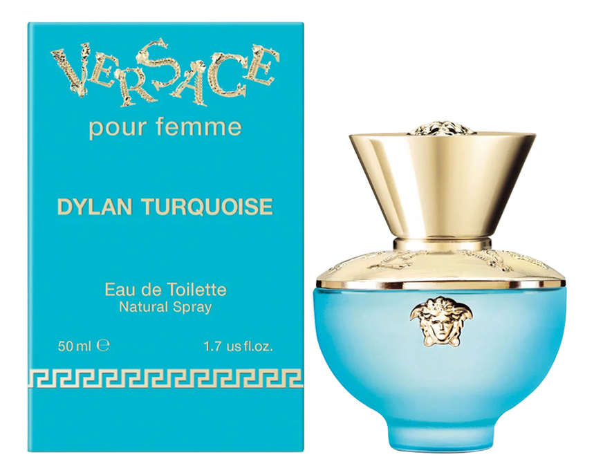 Dylan Turquoise Pour Femme: туалетная вода 50мл versace dylan turquoise 50