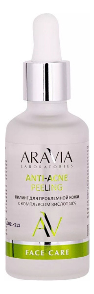 

Пилинг для проблемной кожи лица с комплексом кислот Laboratories 18% Anti-Acne Peeling 50мл