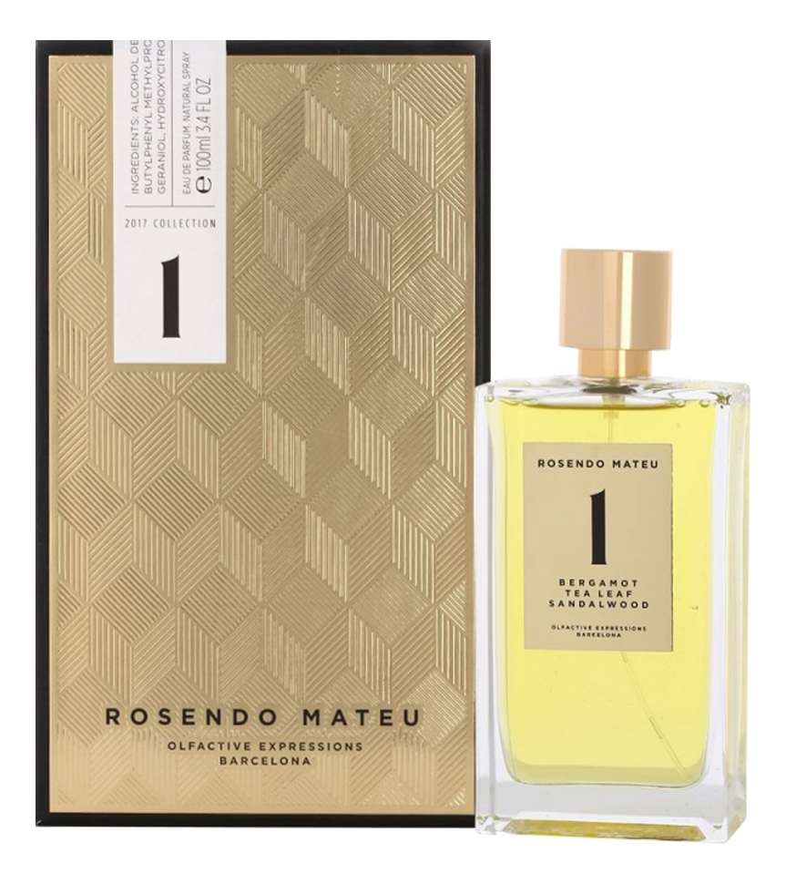 

№ 1 Bergamot, Tea Leaves, Sandal Wood: парфюмерная вода 100мл, № 1 Bergamot, Tea Leaves, Sandal Wood